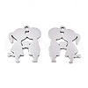 Non-Tarnish Valentine's Day 201 Stainless Steel Pendants STAS-S081-063-2