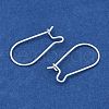 925 Sterling Silver Hoop Earrings STER-S002-55-2
