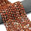Natural Red Jasper Beads Strands G-C116-A62-02-1