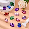 Imitation Taiwan Acrylic Rhinestone Cabochons GACR-A007-18x25mm-M-4