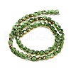 Electroplate Glass Beads Strands EGLA-C005-03E-2