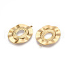 304 Stainless Steel Pendants STAS-N109-83G-2