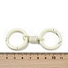 Alloy Spring Gate Clasps PALLOY-Q009-01B-3