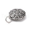 304 Stainless Steel Pendants STAS-J039-06AS-3