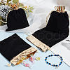Beebeecraft Velvet Jewelry Pouches Bags TP-BBC0001-09C-03-4