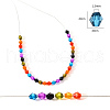 Transparent Acrylic Beads TACR-YW0001-4MM-04-3