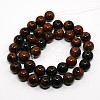 Mahogany Obsidian Round Bead Strands G-N0044-10mm-02-2