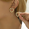 304 Stainless Steel Stud Earrings HO9823-1-2