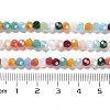 Opaque Glass Beads Strands EGLA-A035-P4mm-HA01-4