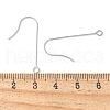 316 Surgical Stainless Steel Earring Hooks STAS-Z124-02B-P-3