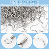 Unicraftale 300Pcs 316 Surgical Stainless Steel Earring Wire STAS-UN0058-27-5