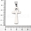 304 Stainless Steel Pendants STAS-L286-07P-3