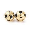 Brass Beads KK-H002-02C-G-RS-2