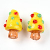 Handmade Lampwork Bumpy Beads LAMP-T022-02A-01-3