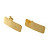 304 Stainless Steel Stud Earring Findings STAS-B087-08B-G-2