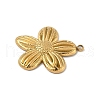 304 Stainless Steel Pendants STAS-P388-08G-2