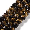 Natural Tiger Eye Beads Strands G-NH0021-A06-02-1
