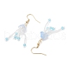 304 Stainless Steel Dangle Earrings EJEW-MZ00454-05-4