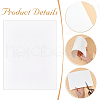 Plastic Hat Brim Liner DIY-WH0048-16A-4