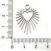 201 Stainless Steel Pendants STAS-I332-12P-3