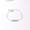 Elegant Brass Oval Link Bracelets WT9592-2-4