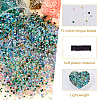DICOSMETIC 19050Pcs 15 Colors Plastic Tube Beads FIND-DC0006-27-4