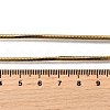 2MM 304 Stainless Steel Snake Chain Necklaces for Women Men STAS-V011-04D-G-5