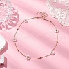 ABS Imitation Pearl Beads Necklaces NJEW-JN04733-2