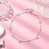 ABS Imitation Pearl Beads Necklaces NJEW-JN04733-2
