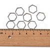 Non-Tarnish 304 Stainless Steel Linking Ring X-STAS-S079-26A-3