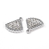 Alloy Crystal Rhinestone Pendants ALRI-H004-36P-3