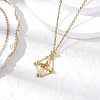3Pcs 3 Sizes 304 Stainless Steel Macrame Pouch Empty Stone Holder Necklace Making NJEW-JN05237-5