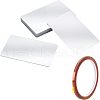  Aluminum Blank Thermal Transfer Business Cards DIY-NB0005-07-1