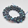 Synthetical Moonstone Beads Strands G-G585-10mm-03-2