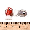 Handmade Gold Sand Lampwork Beads LAMP-B029-01A-4
