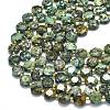 Natural African Turquoise(Jasper) Beads Strands G-C116-A154-01-3