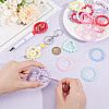 AHADERMAKER 28Pcs 14 Styles Acrylic Bead Frame SACR-GA0001-08-3
