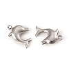 Tarnish Resistant 304 Stainless Steel Pendants STAS-G229-10P-01-2