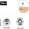Unicraftale 304 Stainless Steel Beads STAS-UN0009-01P-2