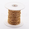 304 Stainless Steel Cable Chains CHS-K003-01G-0.4MM-2