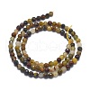 Natural Pietersite Beads Strands G-G792-37B-2