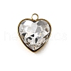 201 Stainless Steel Pendants STAS-F318-01B-G-1