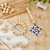 SUPERFINDINGS Wood Beads WOOD-FH0002-29B-5