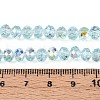 Transparent Glass Beads Strands EGLA-N016-6mm-01-4