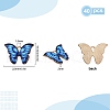 SUNNYCLUE Printed Alloy Pendants with Enamel PALLOY-SC0002-90A-2