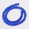 Natural & Dyed Malaysia Jade Bead Strands X-G-A146-8mm-A21-2