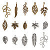 Tibetan Style Alloy Pendants TIBEP-TA0002-25-1