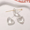 Trajnsparent Resin Pendants CRES-D306-03B-1
