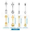 Tibetan Style Alloy Big Pendants TIBEP-TA0001-03-6