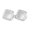 Non-Tarnish 304 Stainless Steel Stud Earrings EJEW-C105-03P-2
